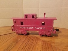 Vintage Marx O Southern Pacific Cupola Caboose Red 1950s L1