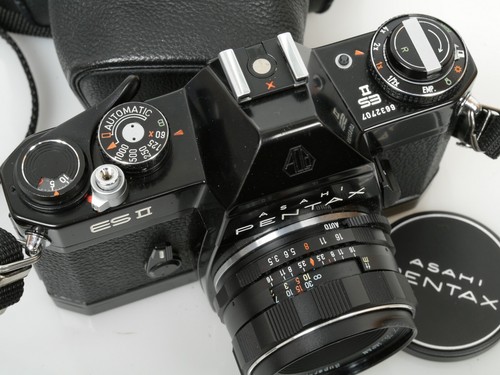 Pentax ESII ES II + Super-Multi-Coated takumar 3,5/35 + Lederta. - Imagen 4 de 22