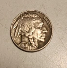 Vintage Coin Buffalo Nickel 5C 1938D VF JRT 323