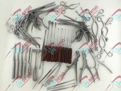 Laminectomy Complete Instrument Set Of 47 Pcs Spine Orthopedic Instruments A+ - Picture 7 of 7