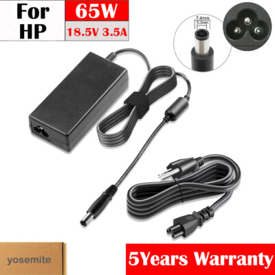65W AC Power Adapter Charger Cord For HP Slimline Desktop 450-A114 450-A120