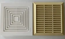 Nutone Bathroom Ceiling Fan Cover Replace with Broan OEM Plastic White Color