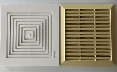 Nutone Bathroom Ceiling Fan Cover Replace with Broan OEM Plastic White Color