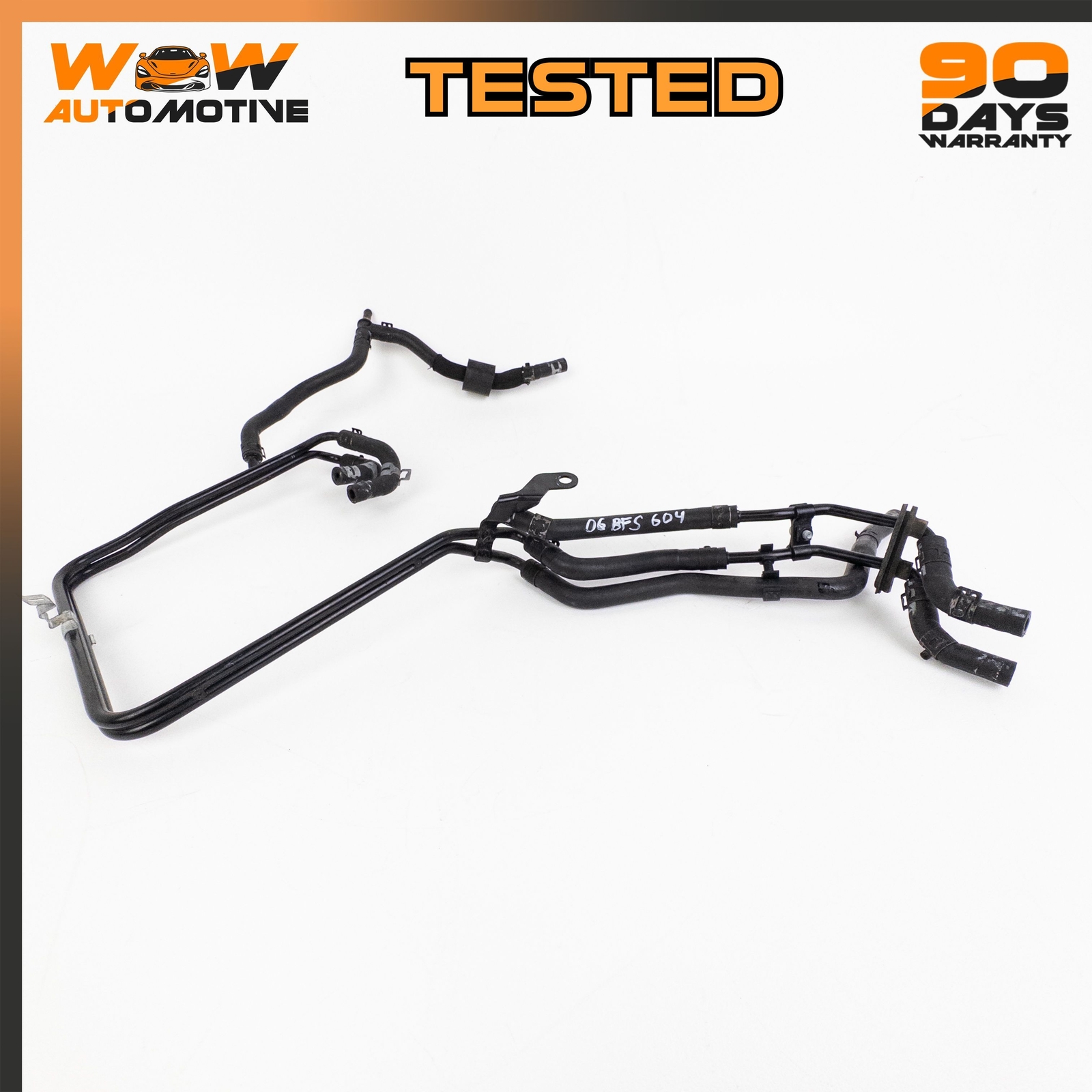 04-13 BENTLEY CONTINENTAL FLYING SPUR GT COOLANT WATER HOSE TUBE PIPE LINE OEM