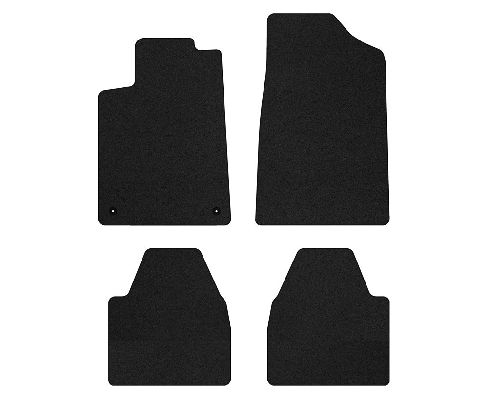Tapis de sol Peugeot 607 bleu mat en velours pour vos trajets quotidiens