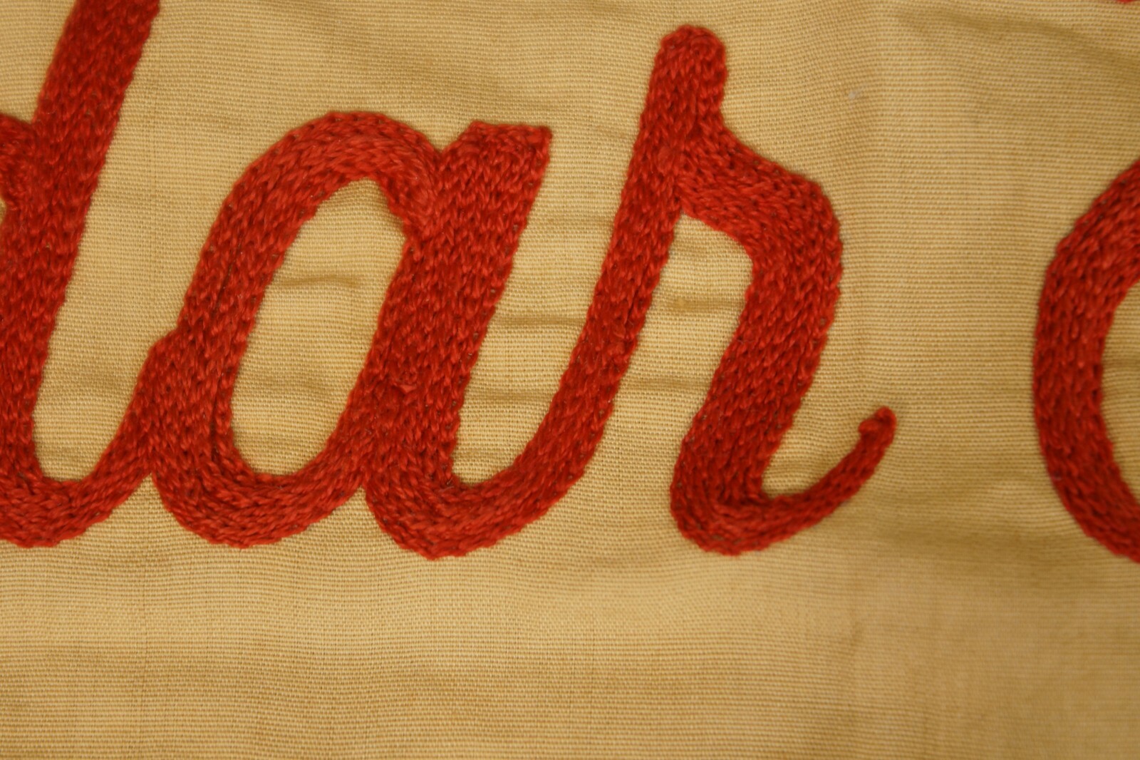 1950's Cedar Falls Pistol Club Embroidered Fabric Shi… Gem