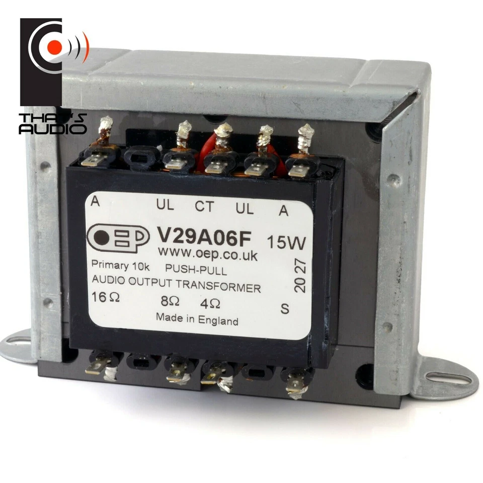 Valve Amplifier Output Transformer 15W PUSH-PULL (EL84 6V6GT 6F6) OEP V29A06F - Image 3 of 4