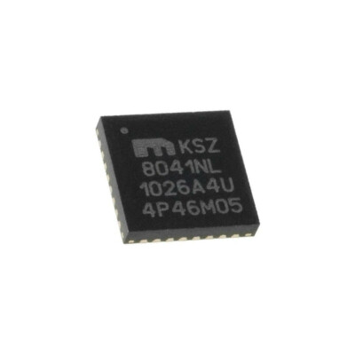 KSZ8041NL IC: Transceiver 10/100Base-T MII,PHY,RMII MLF32 3,135-3,465V MICROCHIP