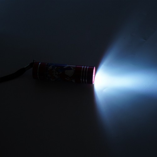 Kids Licensed Disney Cartoons Aluminium 9 LED Torch Light Boys Xmas Gift 8.7cm - Picture 140 of 302