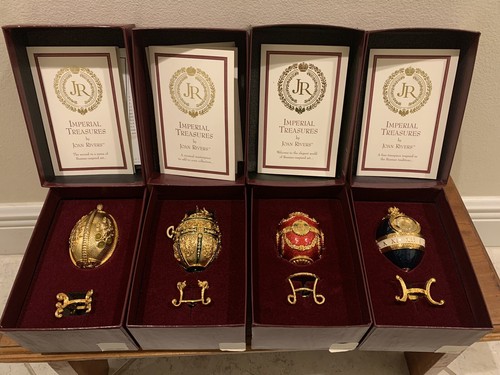 Joan Rivers Imperial Treasures I, Complete Set of 4 Eggs, New in Box | eBay