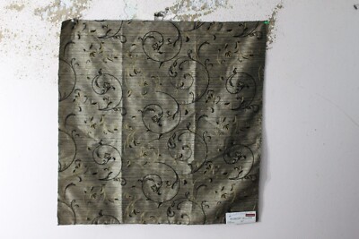 Robert Allen, Flowing Freely, Embroidered Floral, 26.50'' W X 26.50'' L, Clr Peat