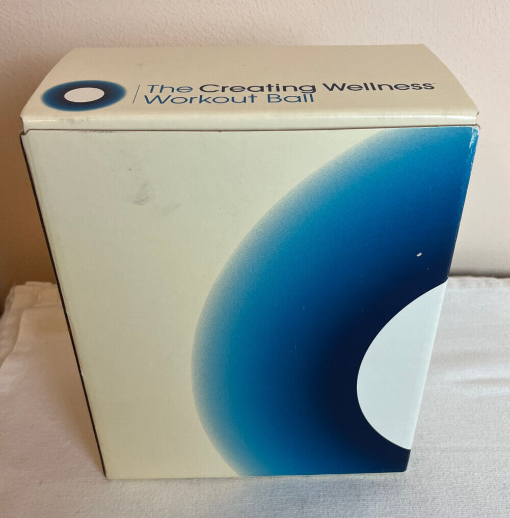 The Creative Wellness Workout Ball New NIB Exercise Equipment eBay