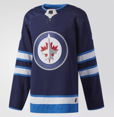 Adidas NHL Winnipeg Jets Patrick Laine Climalite Hockey Jersey Sz 54