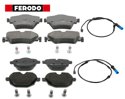 Front Brake Pad Rear Brake Pad Set OE Ferodo + Sensor for BMW G01 X3 / G02 X4