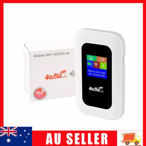 5G Unlocked LTE LCD WiFi Mobile Broadband Compact Wireless Router MiFi Hotspots