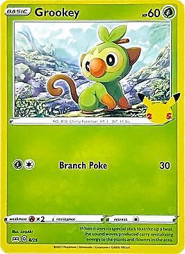 McDonalds Pokemon 25th Anniversary - Choose your card! All Cards Available!