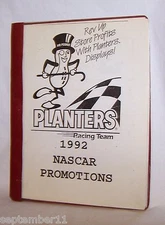Planters Peanuts Racing Team 1992 Nascar Promotions Store Displays & Price List