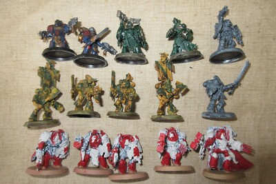 Space Wolves 40k Warhammer 5 wolf guard terminators + 10 Grey Hunters Pack