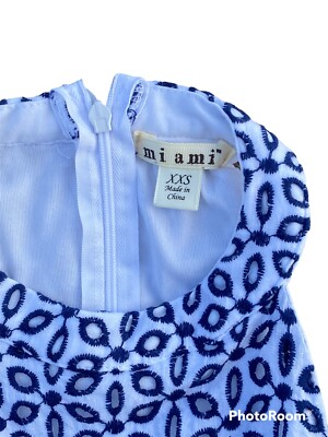 Mi Ami Pants Jumper Blue White XXS | eBay