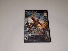 Vintage 2007 MEDAL OF HONOR Rising Sun Sony PlayStation 2 PS2 Black Label Game