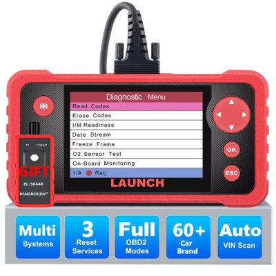 LAUNCH CRP123 V2.0 OBD2 Car Diagnostic Tool Scanner ABS SRS Fault Code Reader