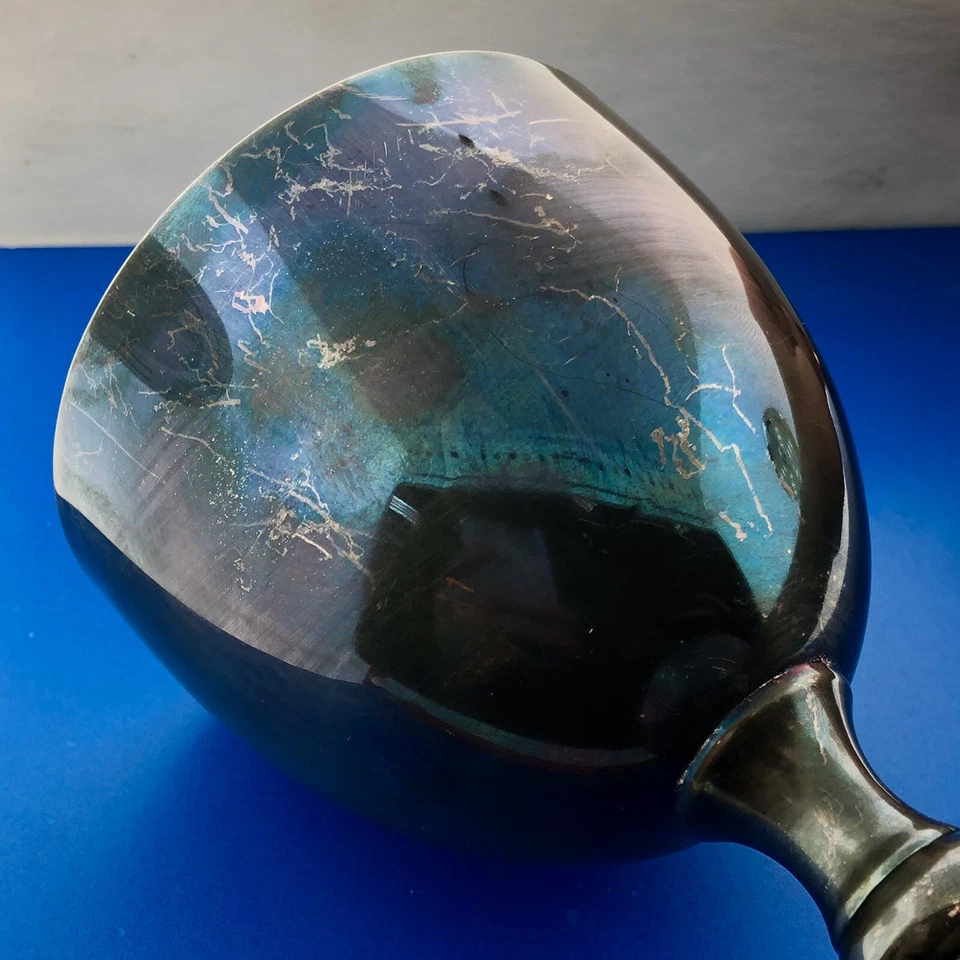 Cáliz Claret de vino tinto placa de plata retro Raimond Italia Foto 3 de 4