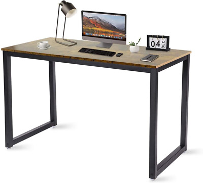 BRTLX Computer Schreibtisch Heim Büro Tisch 47'' Industrieller Stil Schreibtisch 120 x 60
