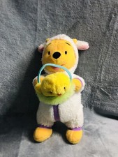 Easter Pal Pooh Winnie the Pooh Stuffed Toy Plush 11.5 Inch Disney 2003 F3 