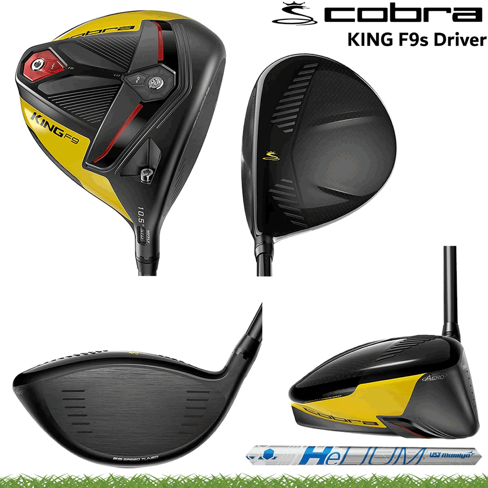 COBRA KING F9S DRIVER COBR GOLF DRIVER KING F9S MENS GOLF DRIVER NEW 10