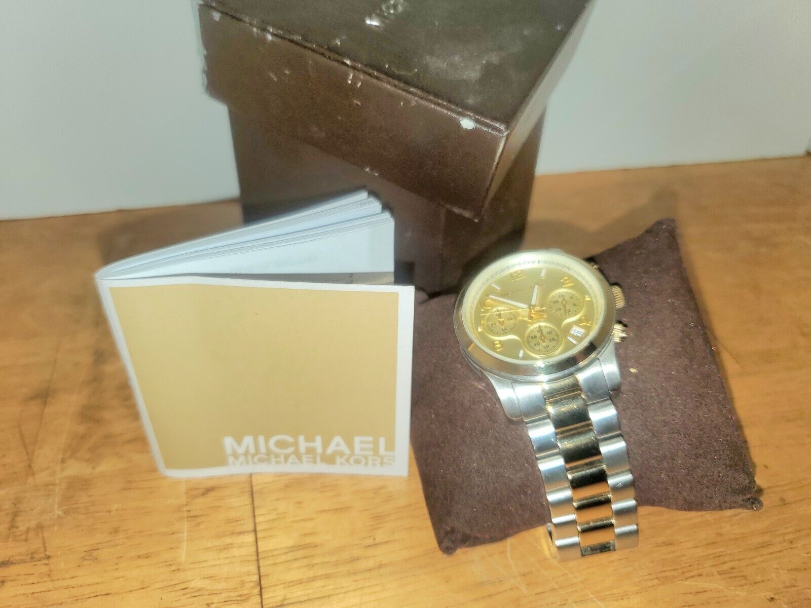 Michael Kors Womans Two Toned Watch MK 5137