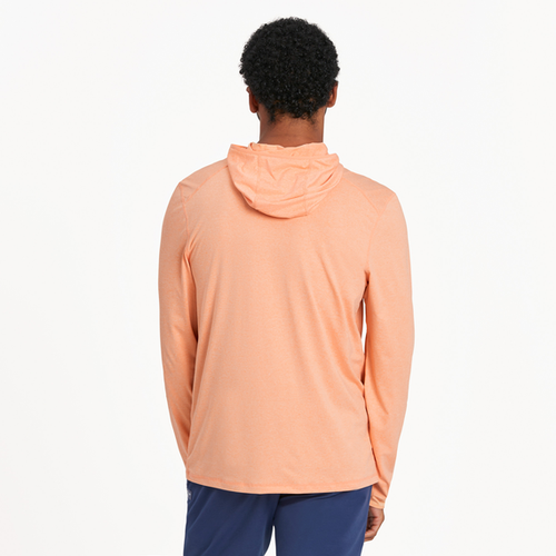 Life Is Good LS Active Hooded Tee SMOOTH SAILING Moister Wicking UPF Men L 47in - Picture 4 of 10