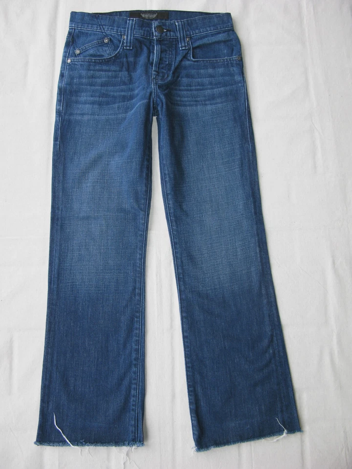 Rock & Republic Mens Henlee Bootcut Jeans Sz 31 X 29 Blue w Stretch Stud Pockets - Image 3 of 4