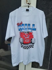 Vintage 90s Nascar Dirt Track Modified Racing Tee T Shirt Screen Stars XL 80s