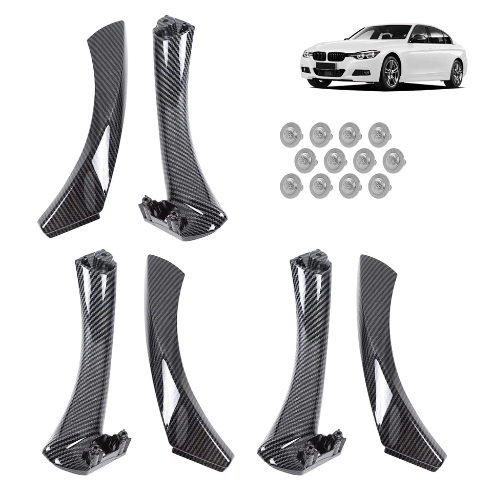 Door Panel Handle Pull Interior Trim Cover For BMW E90 325i 328i 335i 330i 06-11 Foto 2 de 4