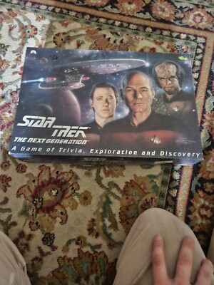 1993 Star Trek The Next Generation A Game Of Trivia, Exploration And Discovery
