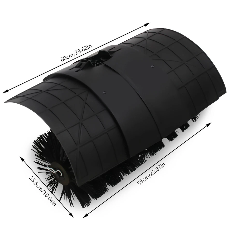 Gas Power Sweeper Bristle Brush Couple Shaft Head Attachment Walk Behind Broom - Image 2 of 4