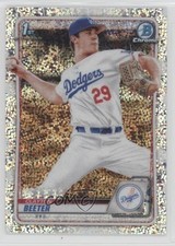 2020 Bowman Draft Chrome Sparkle Refractor Clayton Beeter #BD-30 10yf