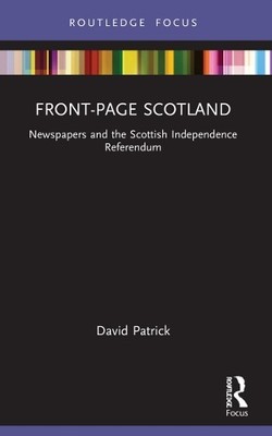 David Patrick Front-Page Scotland (Taschenbuch)