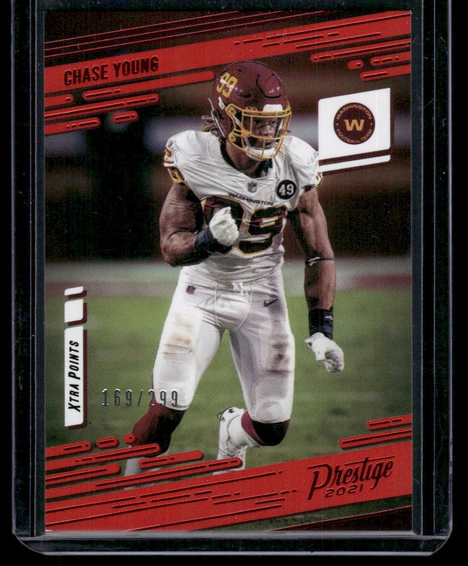 2021 Panini Prestige - Chase Young #155 Xtra Points Red /299
