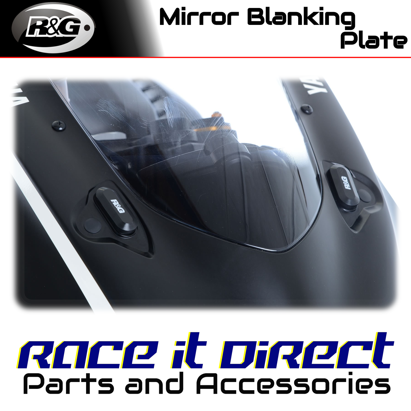 R&G - MBP0028BK - Mirror Blanking Plates
