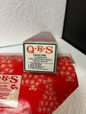 XMAS 1986 - QRS ILLUSTRATED COLLECTORS ROLL PIANO ROLL - 5 SONGS