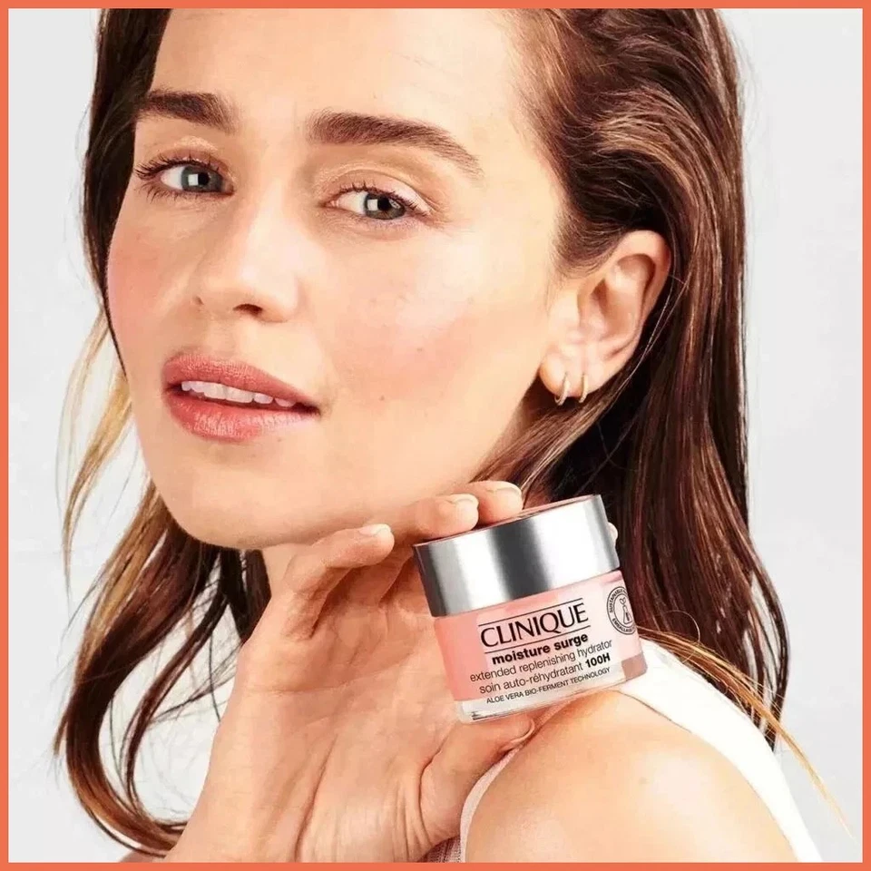 Hidratante reponedor automático Clinique Moisture Surge 100H 125 ml/4,2 oz - Paquete de 2 Foto 2 de 4