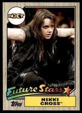 2017 Topps WWE Heritage #R-3 Nikki Cross NXT Future Stars