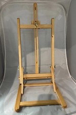Tabletop Wooden H-Frame Studio Easel Collapsible Base Adjustable
