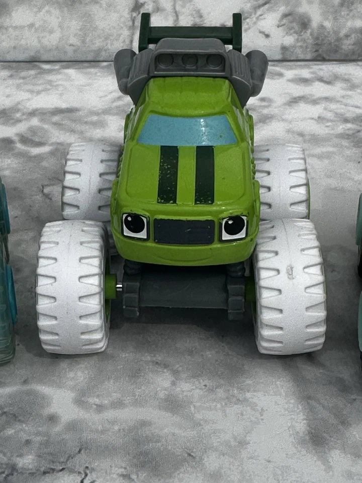 9 Lot -Blaze and The Monster Machines Diecast Viacom Trucks 2014- Starla, Rudy - Image 4 of 4