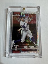 2026 Topps Series 1 Cody Freeman #224 SANDGLITTER- Texas Rangers