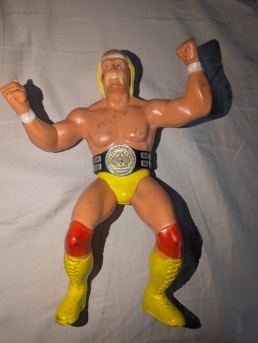 Hulk Hogan WWF LJN Wrestling Figure W Belt  Vintag...