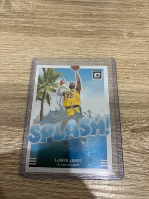 2025 Panini Donruss Optic NBA Basketball LeBron James Splash LA Lakers