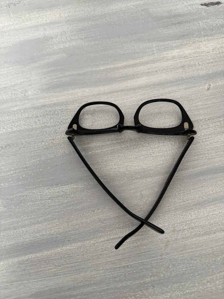 Gafas abatibles raras vintage años 60 Christan Frames Italia #764 (sin lentes) Foto 4 de 4