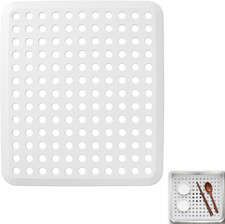 Sink Protector Mats 11.2X12.7 Inch Dish Drying Mats for Bottom of Kitchen Sink F